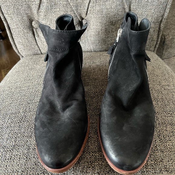 Sam Edelman Packer Black Suede Bootie - Picture 3 of 6